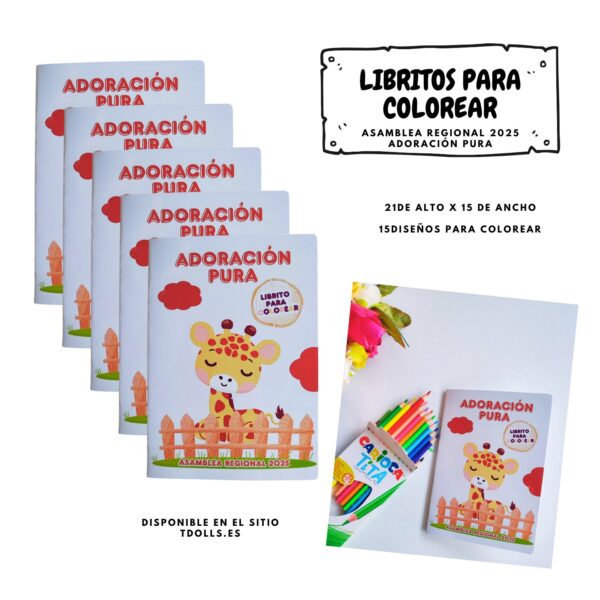 Librito para colorear (As-01)