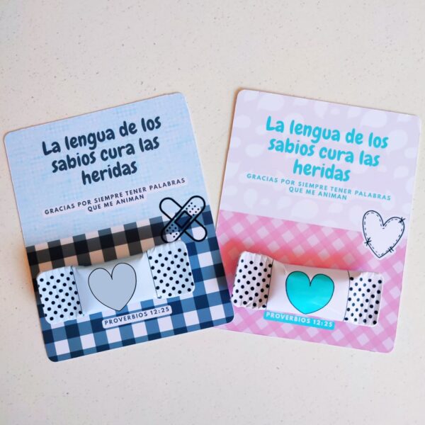 Tarjetas curativo proverbios 12:25(PR-1)