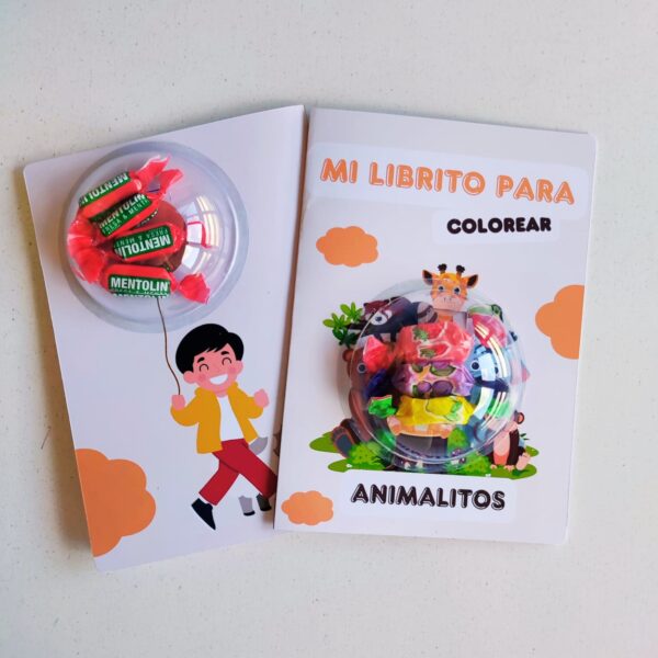 Librito cúpula para caramelos (As-02)